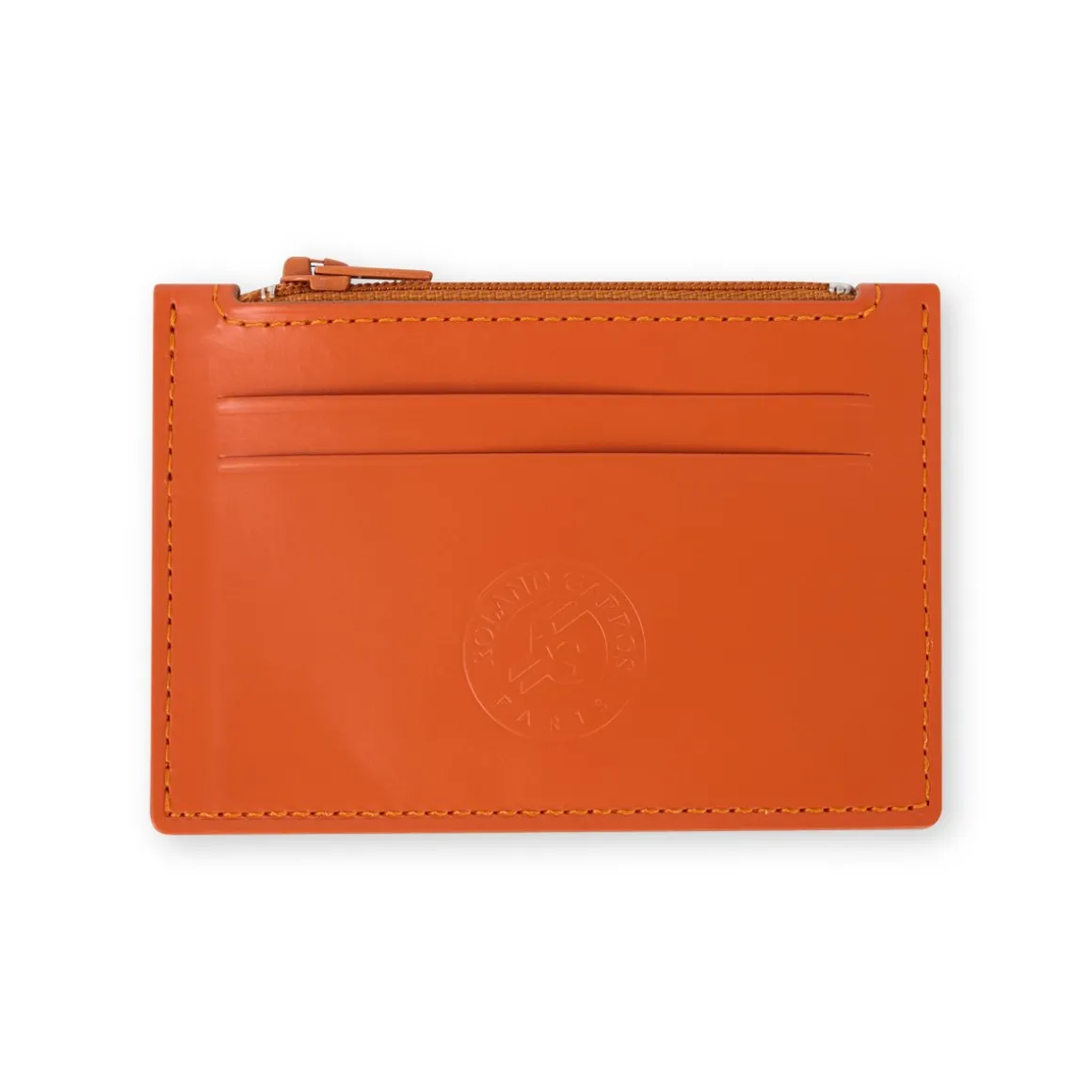 Roland-Garros Porte-monnaie, Porte-carte, Portefeuille | Petite Maroquinerie-Porte-Cartes Cuir - Marron