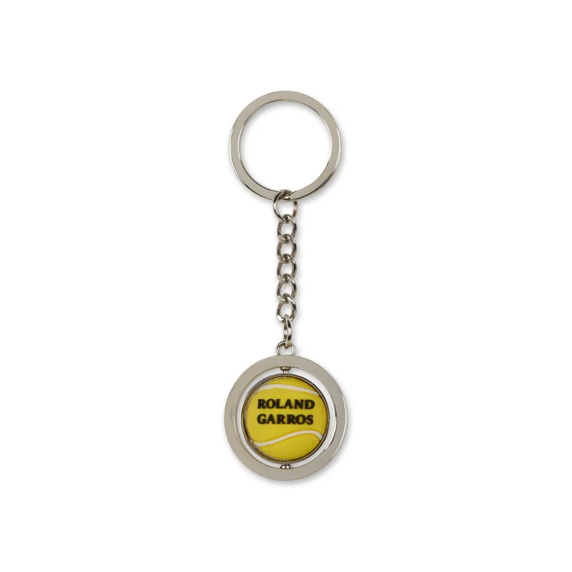 Roland-Garros Porte Clés & Magnets-Porte-clé balle - Jaune