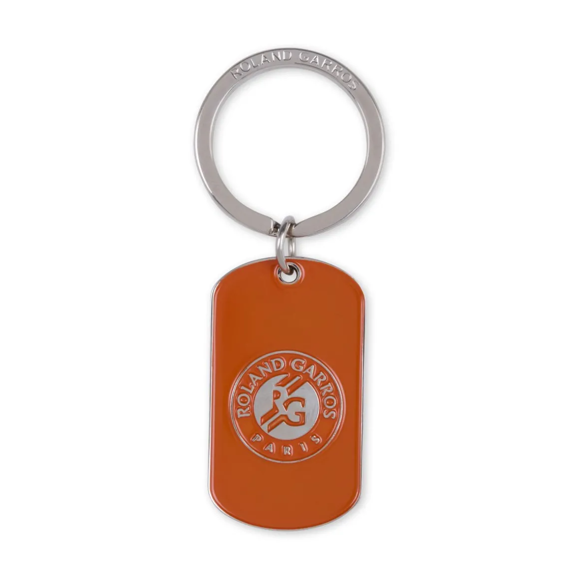 Roland-Garros Porte Clés & Magnets-Porte-Cles Plaque Militaire - Terre Battue