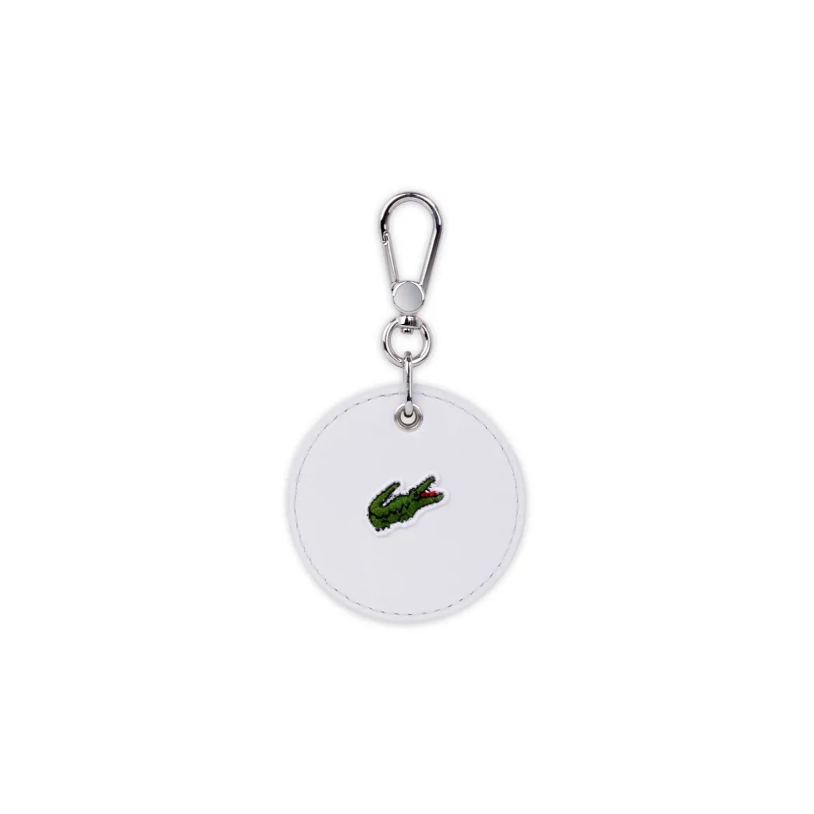 Roland-Garros Porte Clés & Magnets-Porte-clés en cuir Lacoste pour - Blanc