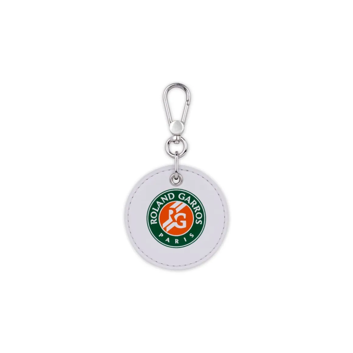 Roland-Garros Porte Clés & Magnets-Porte-clés en cuir Lacoste pour - Blanc