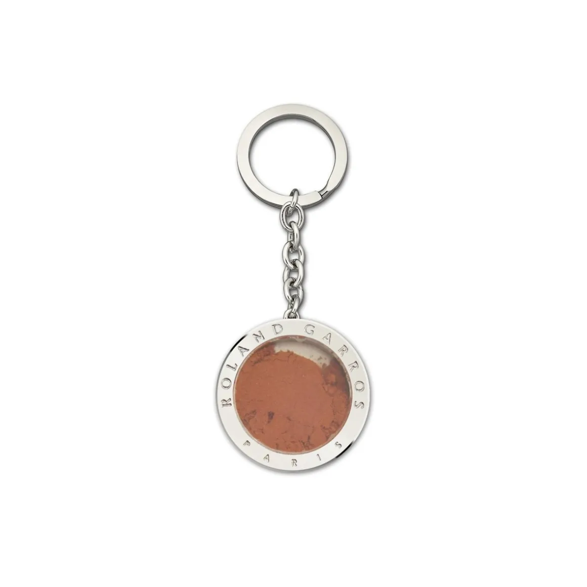 Roland-Garros Porte Clés & Magnets-Porte-Clés Rond - Terre Battue