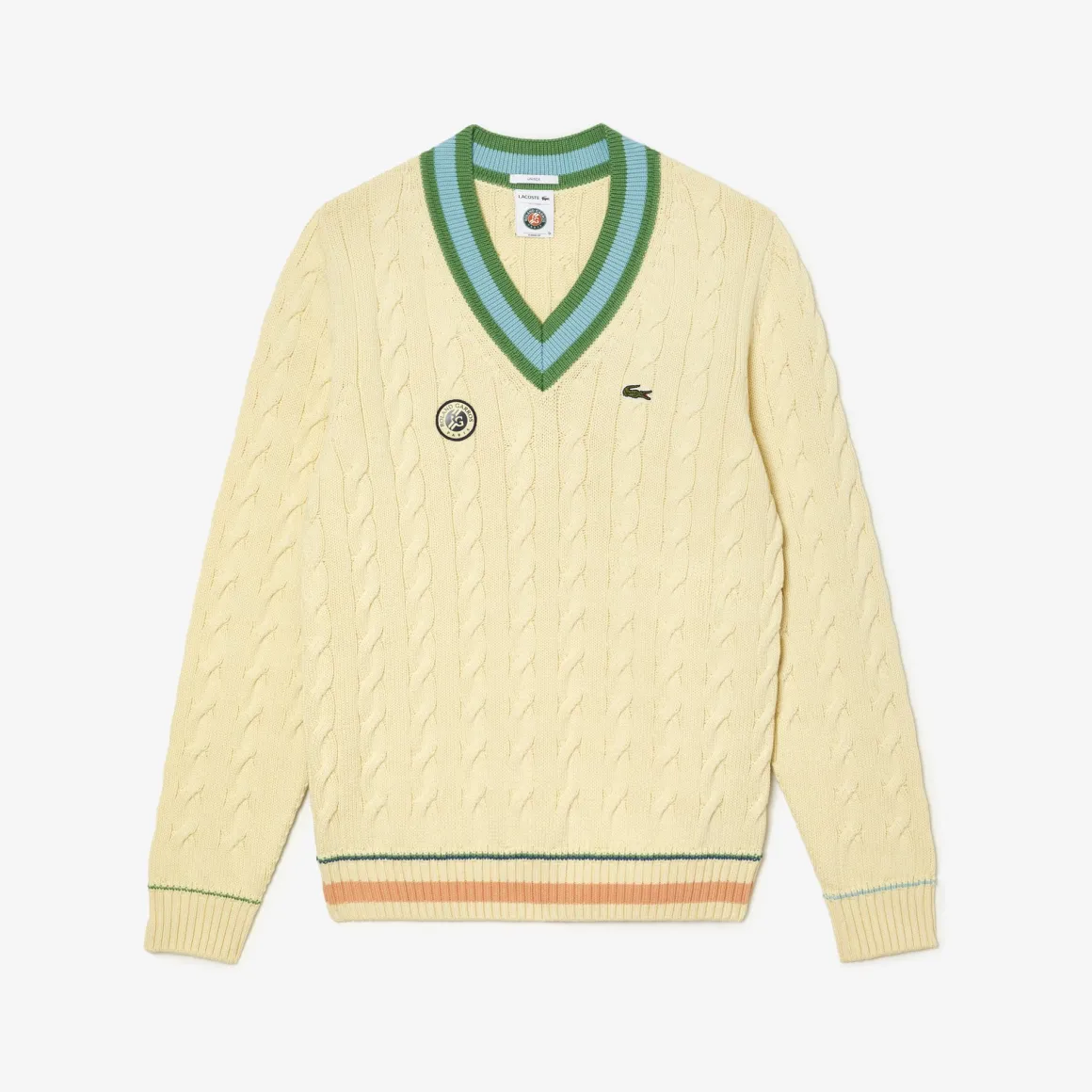 Roland-Garros Pulls & Sweats | Pulls & Sweats-Pull arbitre unisexe Lacoste x - Jaune