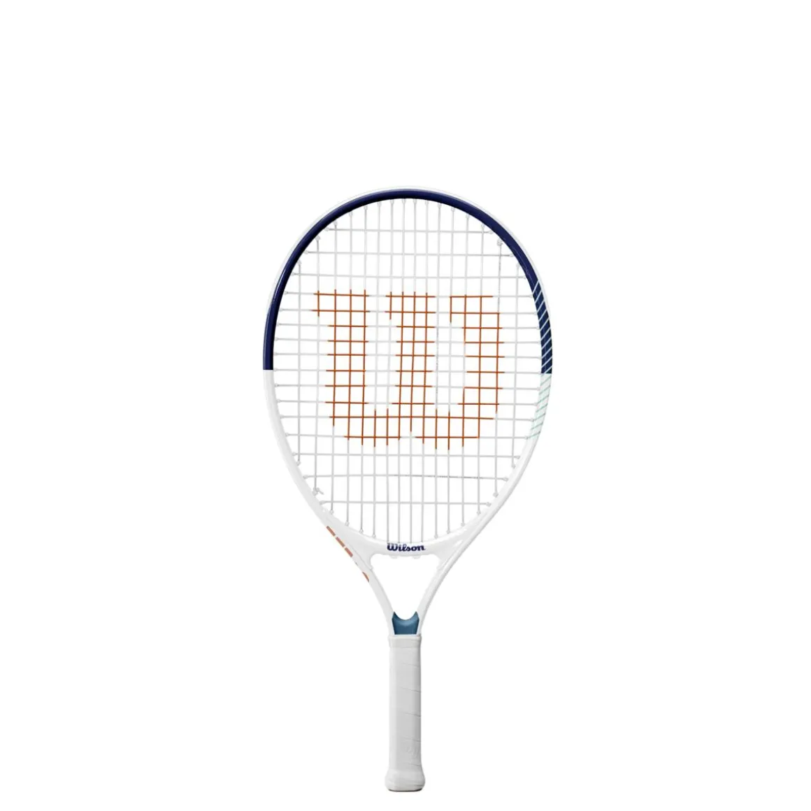 Roland-Garros Raquettes | Raquettes-Raquette Elite 21 Junior Wilson x - Blanc et Marine