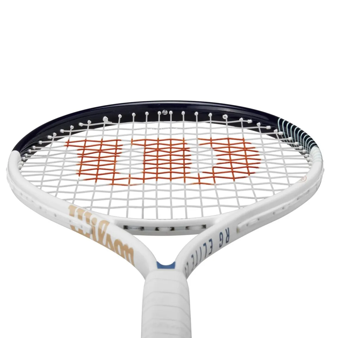 Roland-Garros Raquettes | Raquettes-Raquette Elite 25 Junior Wilson x - Blanc et Marine