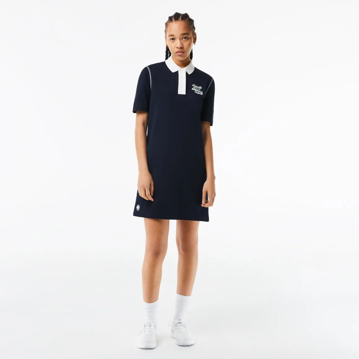 Roland-Garros Jupes, Robes & Pantalons-Robe femme club Lacoste x - Marine