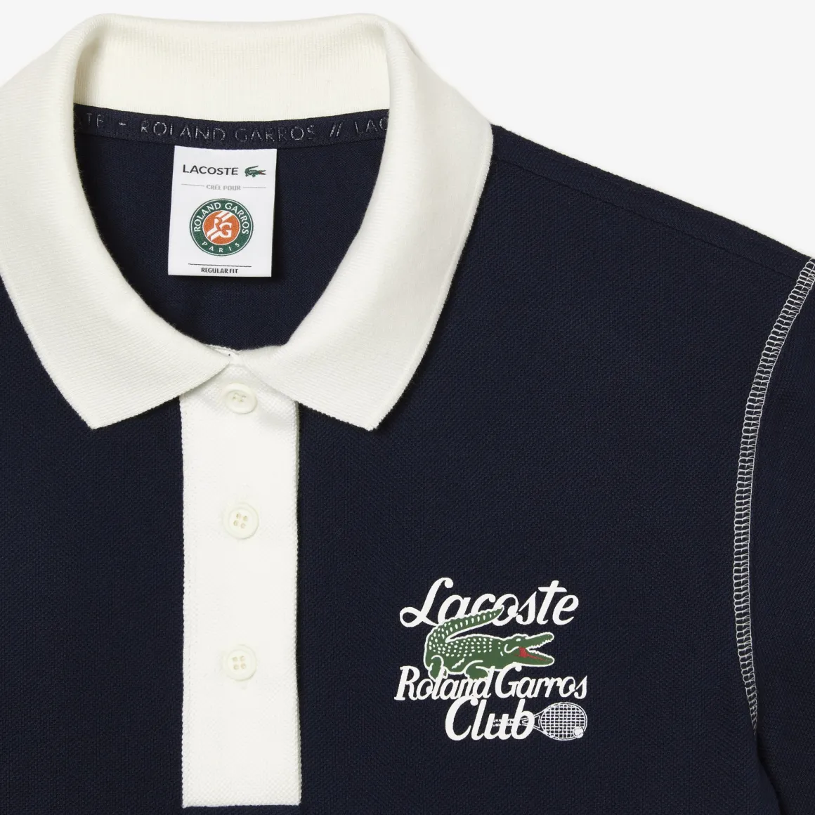 robe_femme_club_lacoste_x_rolandgarros__marine_4.webp Roland-Garros Jupes, Robes & Pantalons-Robe femme club Lacoste x - Marine