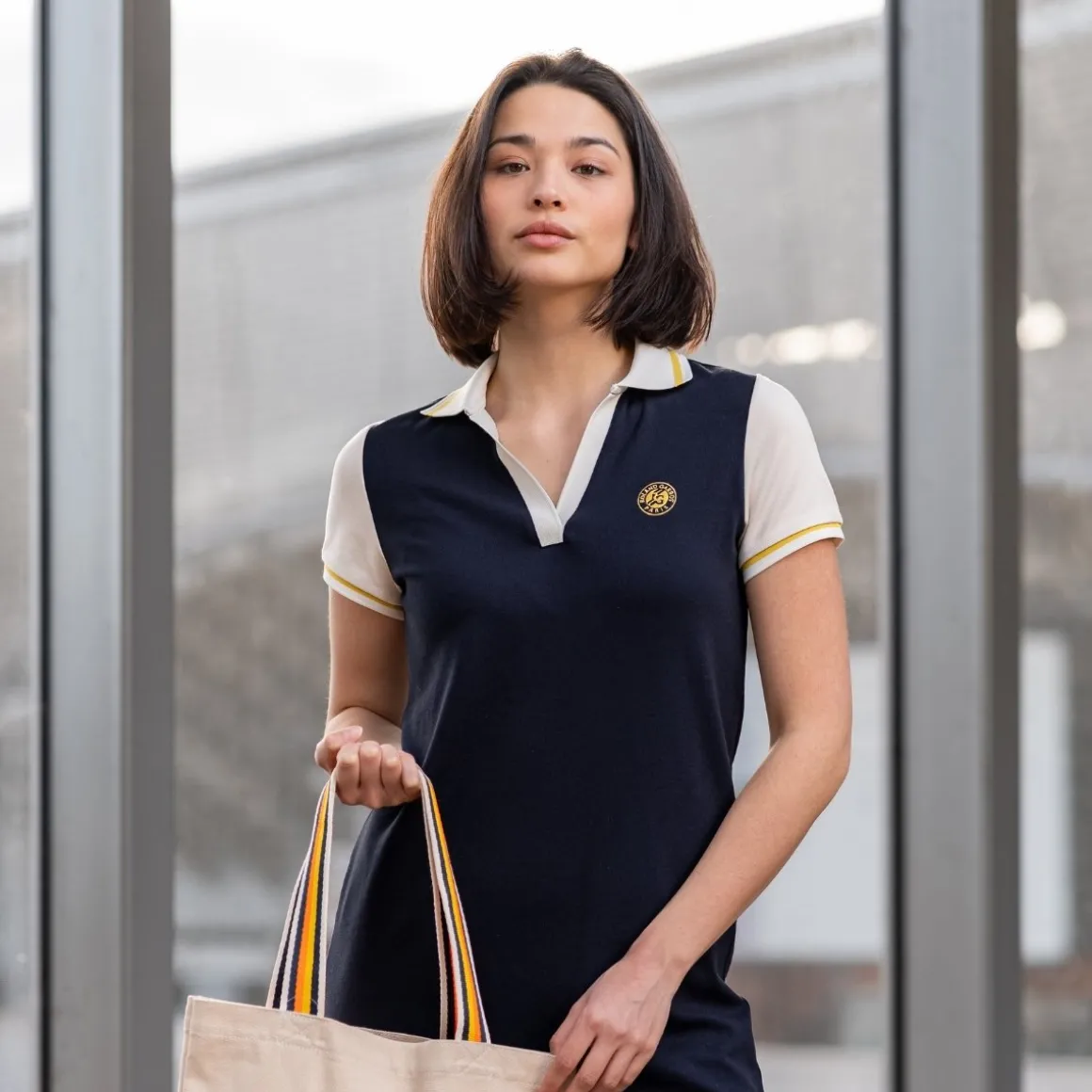Roland-Garros Jupes, Robes & Pantalons-Robe Heritage femme - Marine