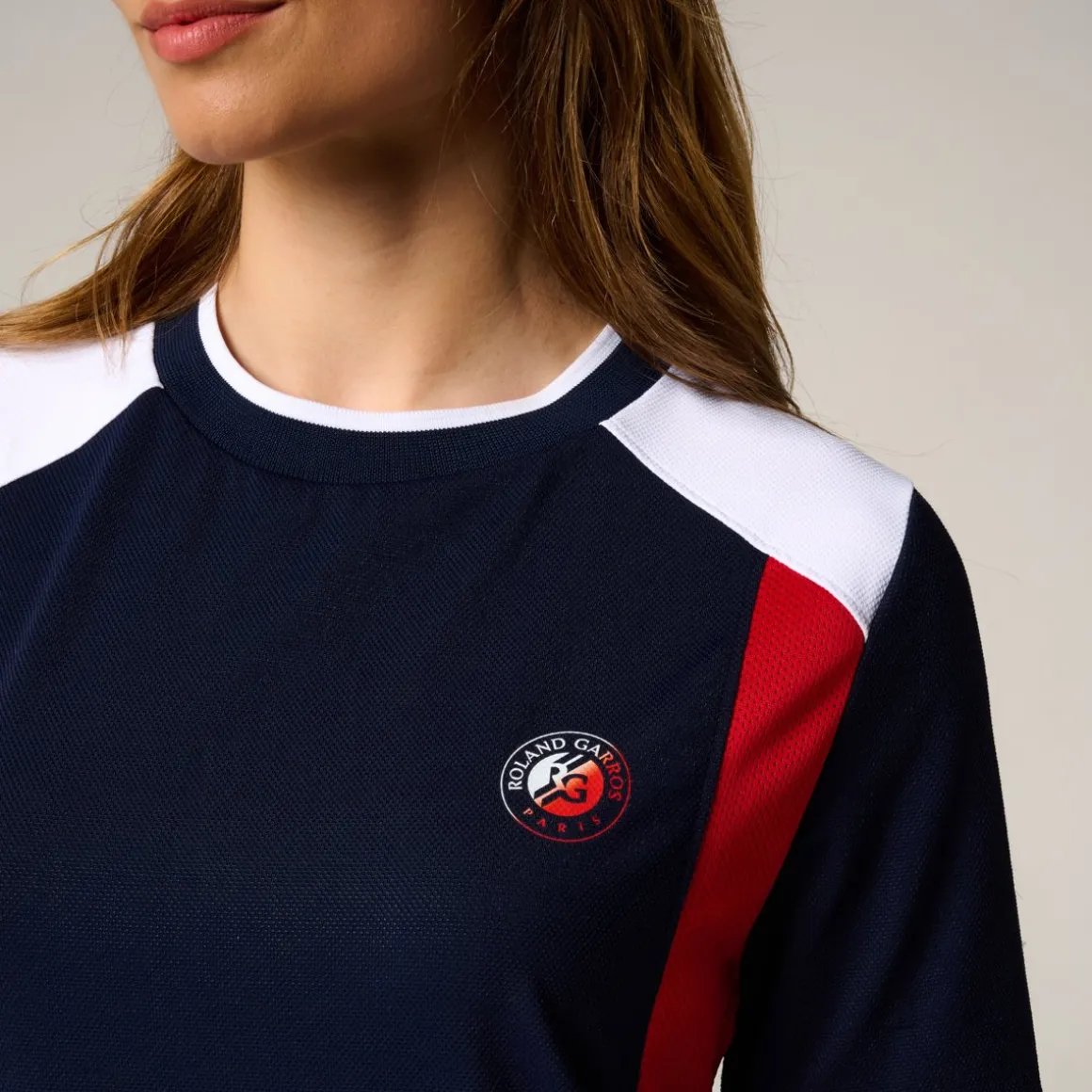 Roland-Garros Jupes, Robes & Pantalons-Robe Tricolore femme - Marine