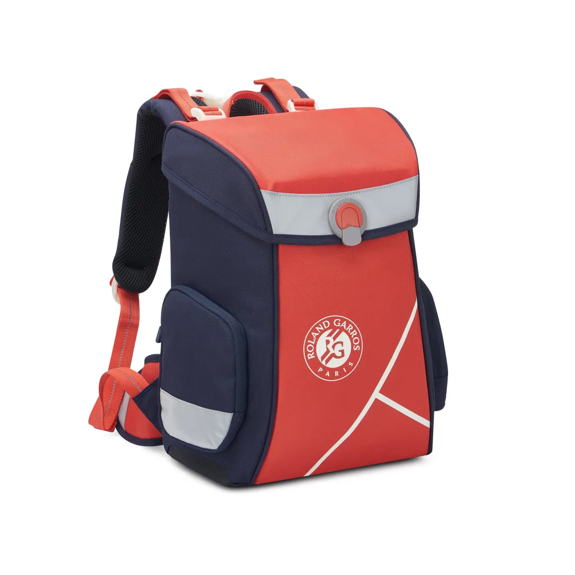 Roland-Garros Bagageries | Accessoires-Sac à dos scolaire Delsey x - Marine et terre-battue