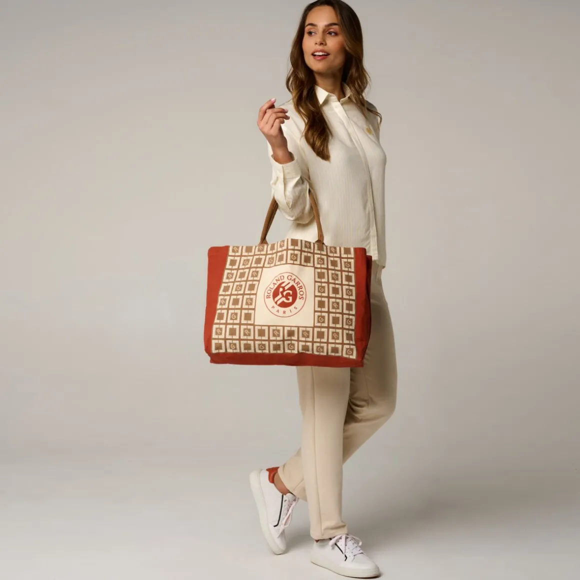 Roland-Garros Totebags & Sacs À Main | Sacs-Sac Shopping Heritage - Multicolore