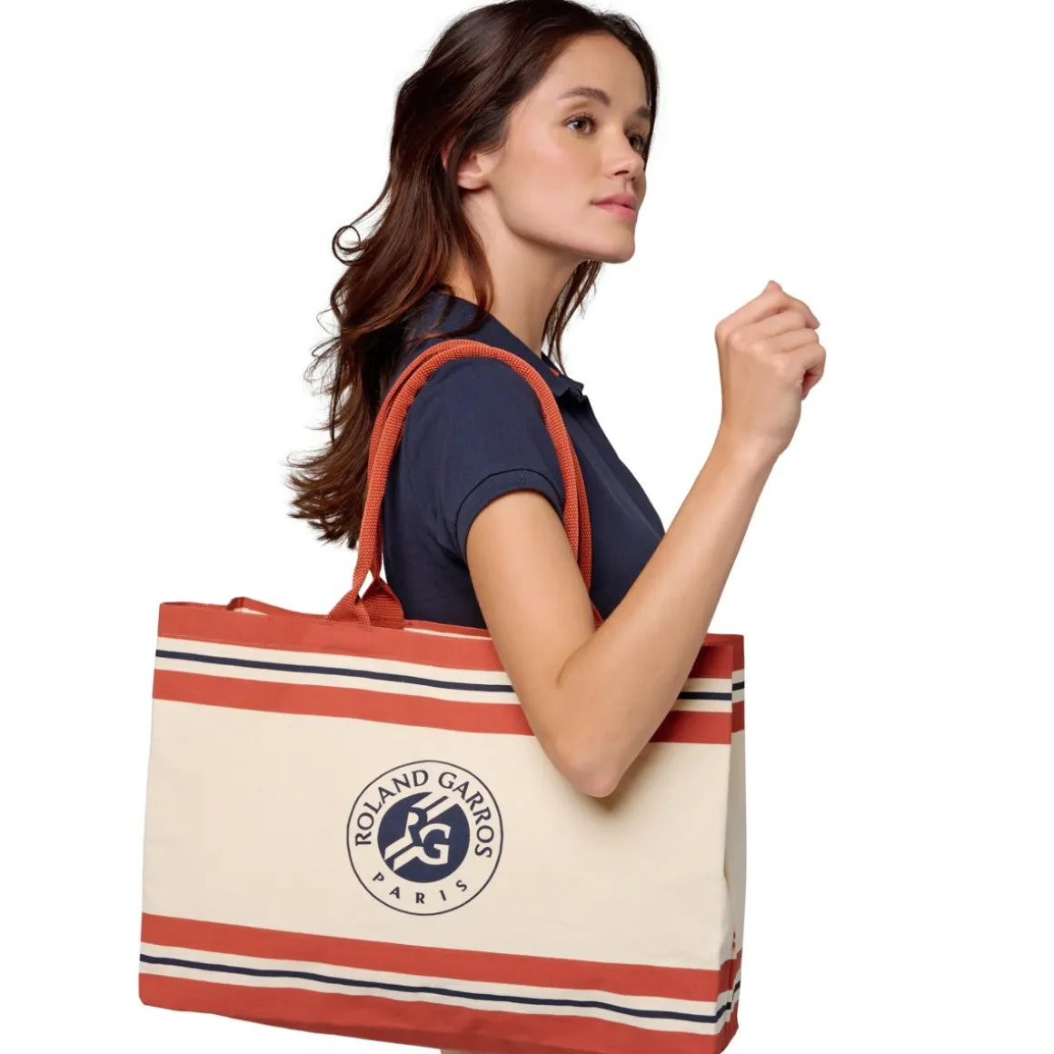 sac_shopping_logo_rutilisable__ecru_et_terrebattue_2.webp Roland-Garros Totebags & Sacs À Main | Sacs-Sac shopping logo réutilisable - Ecru et terre-battue