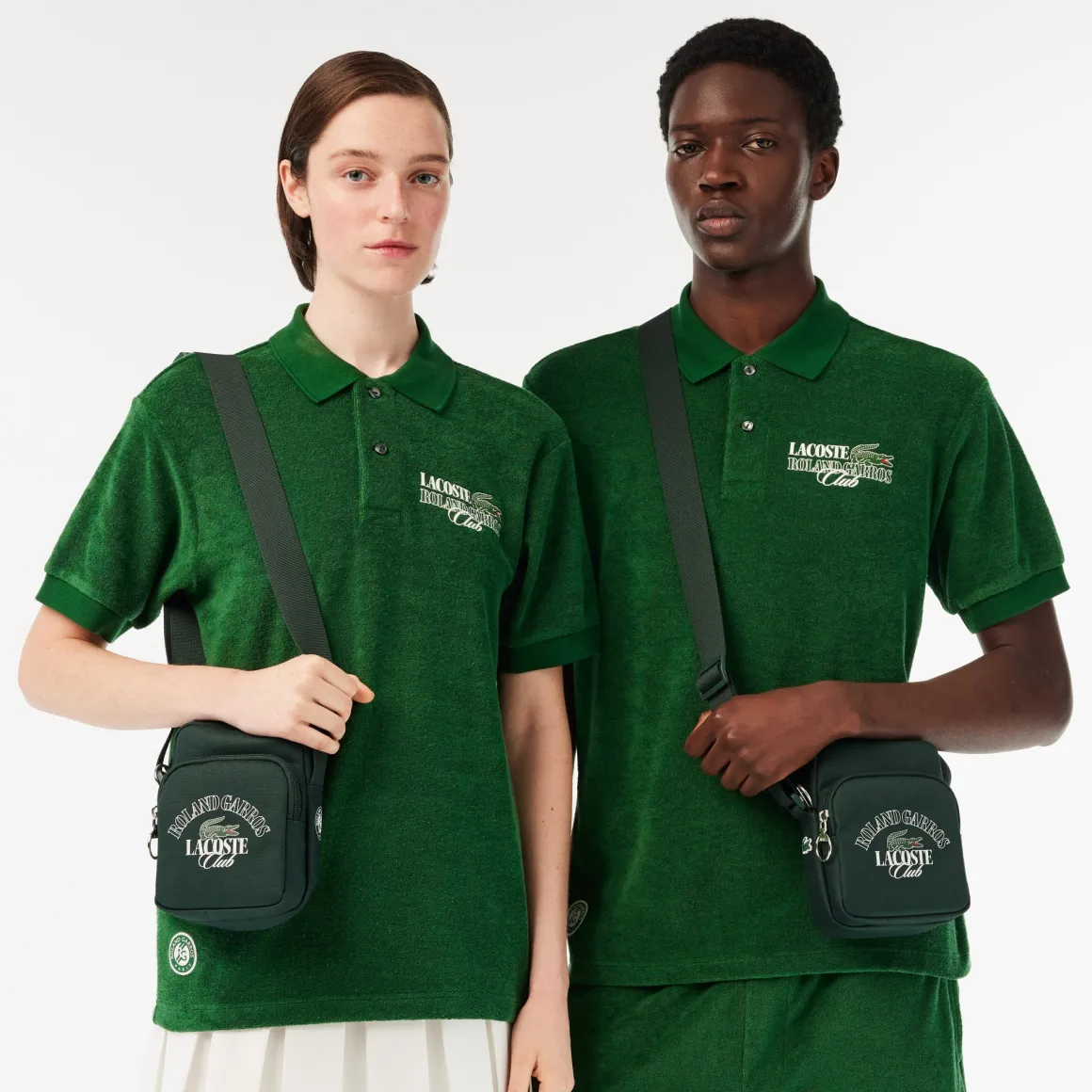 Roland-Garros Totebags & Sacs À Main | Sacs-Sacoche Club édition Unisexe Lacoste x - Vert