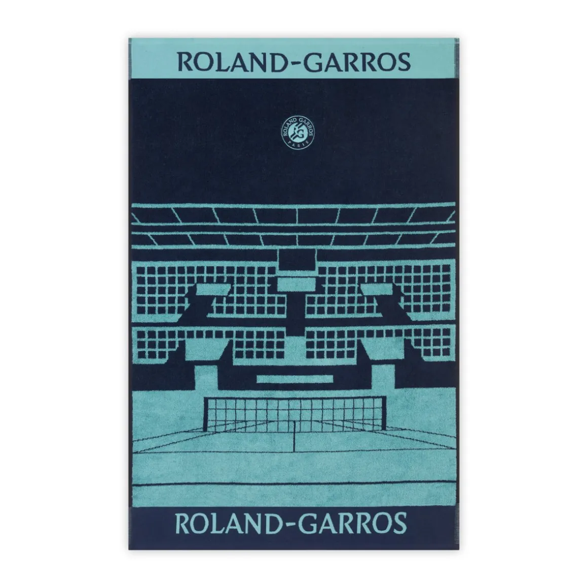 Roland-Garros Linge De Bain | Linge De Maison-Serviette session de soirée 2023 - Marine