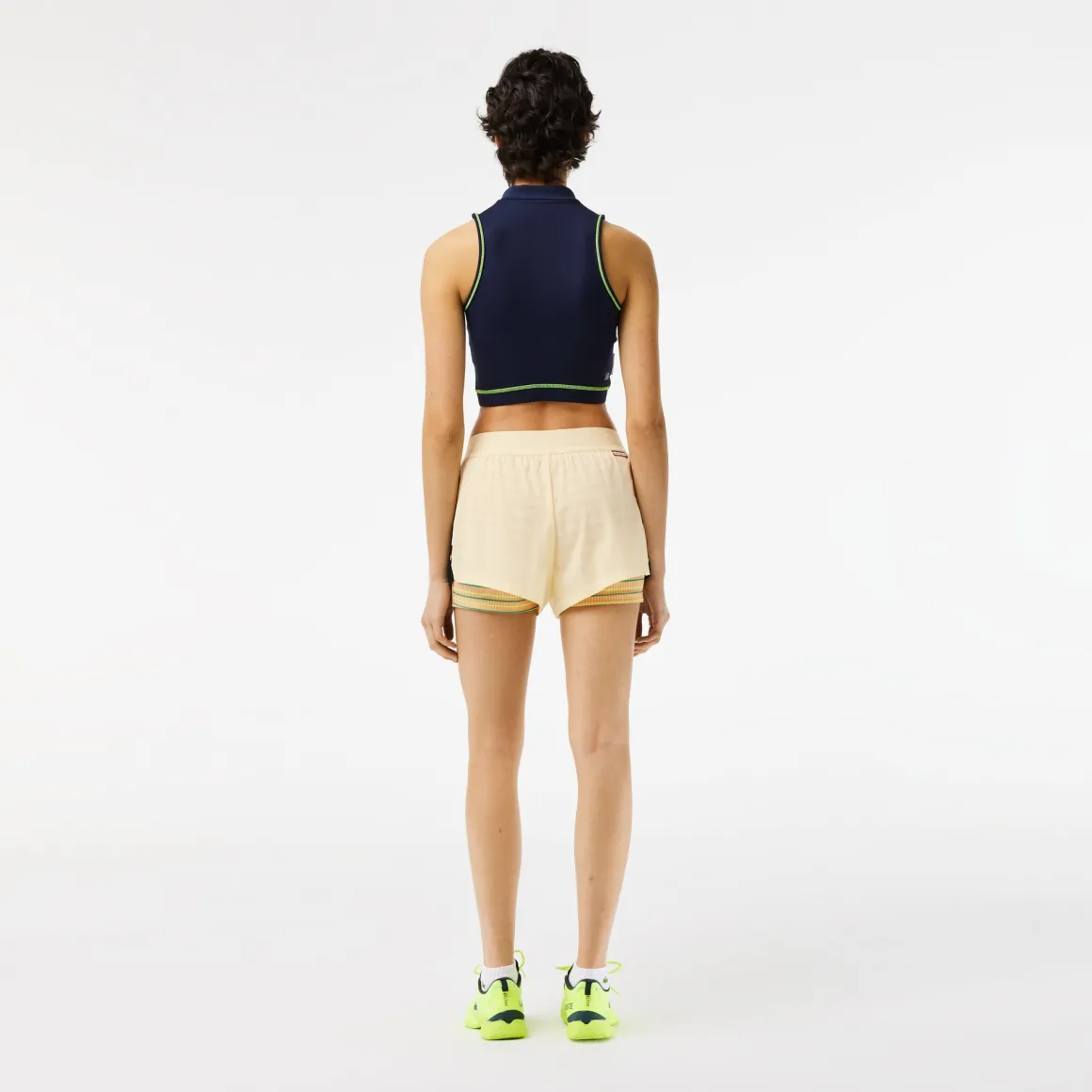 short_femme_performance_lacoste_x_rolandgarros__jaune_2.webp Roland-Garros Tenue De Tennis Femmes | Tenues De Tennis Femmes-Short femme performance Lacoste x - Jaune