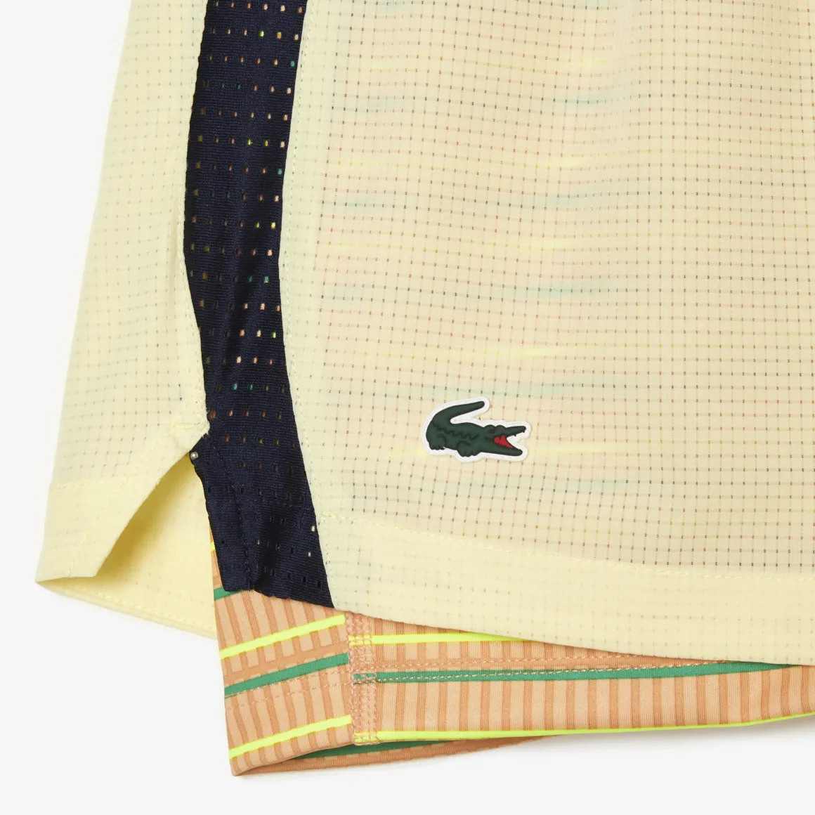 short_femme_performance_lacoste_x_rolandgarros__jaune_5.webp Roland-Garros Tenue De Tennis Femmes | Tenues De Tennis Femmes-Short femme performance Lacoste x - Jaune