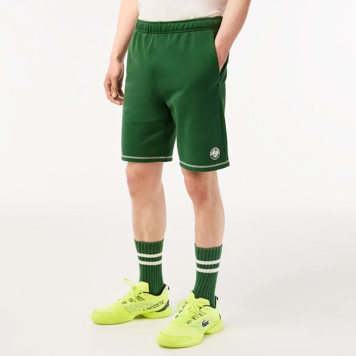 short_homme_lacoste_pour_roland_garros__vert_2.webp Roland-Garros Tenues De Tennis Hommes | Tenues De Tennis Hommes-Short homme Lacoste pour Roland Garros - Vert
