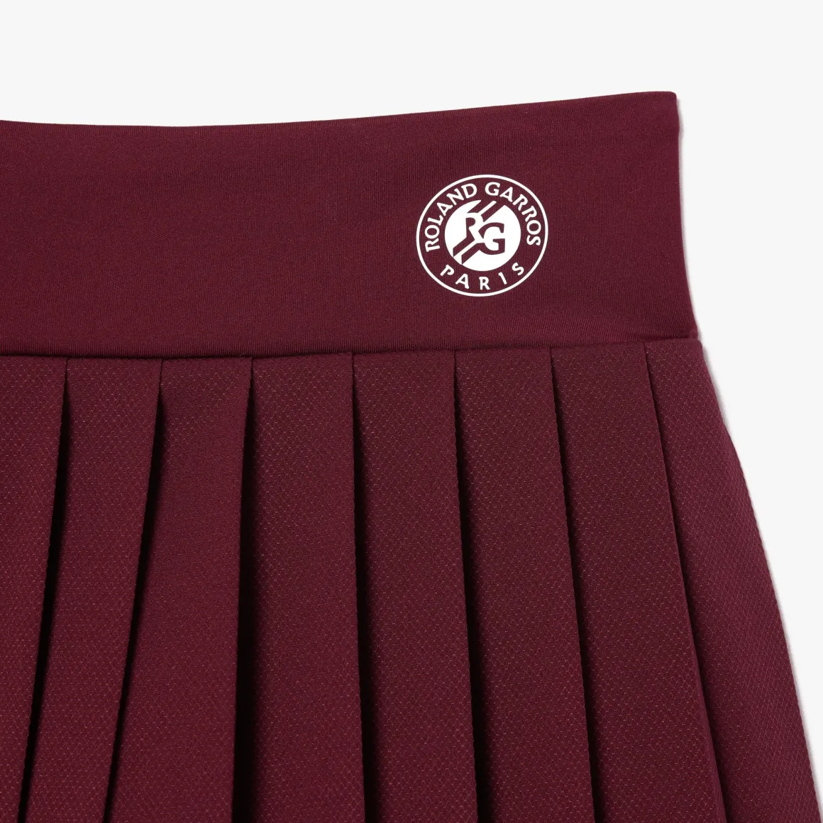 short_tennis_femme_pliss_sport_dition_roland_garros_6.webp Roland-Garros Tenue De Tennis Femmes | Tenues De Tennis Femmes-Short tennis Femme plissé Sport édition Roland Garros