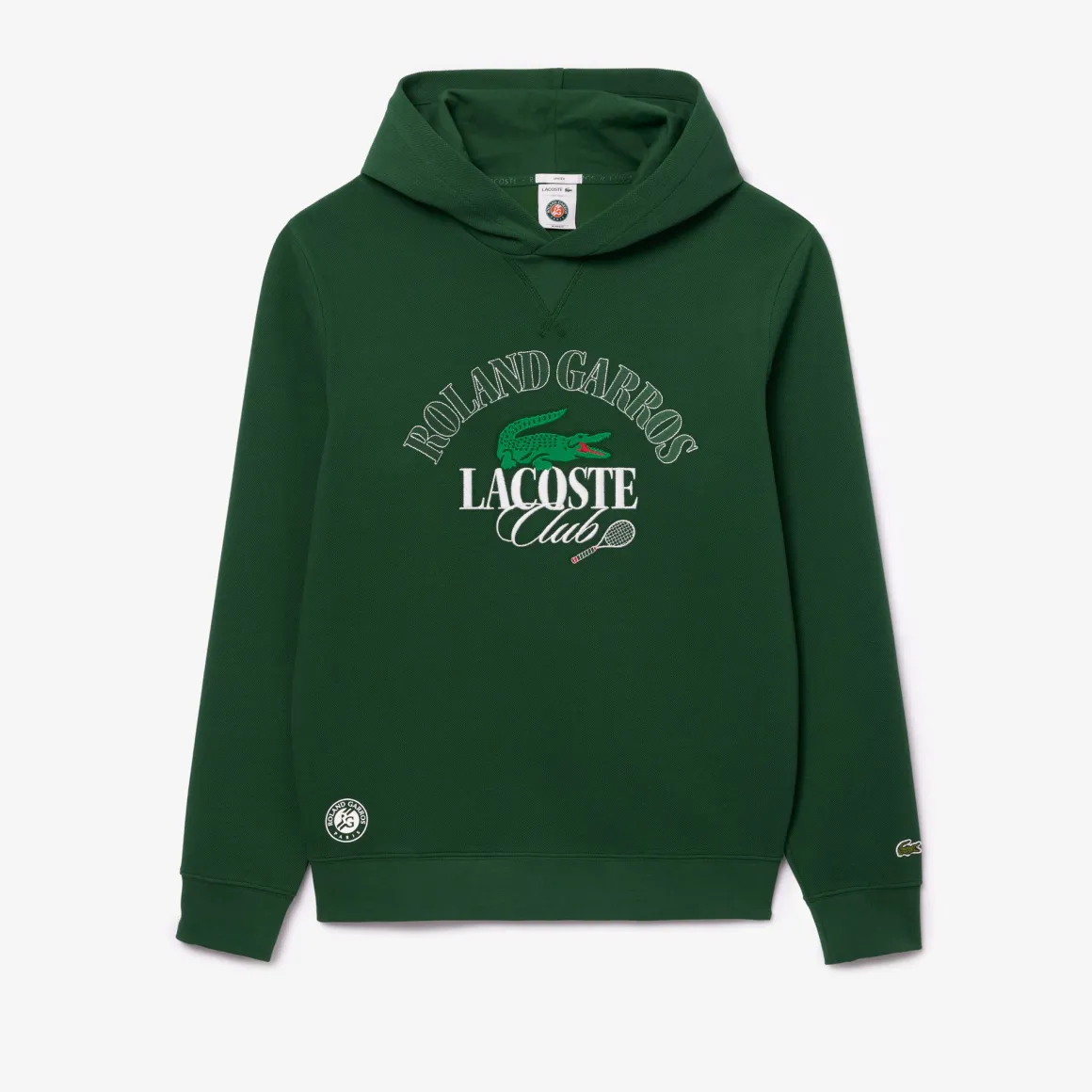 Roland-Garros Pulls & Sweats | Pulls & Sweats-Sweat à capuche Sport Sportsuit édition Unisexe Lacoste x Roland Garros - Vert