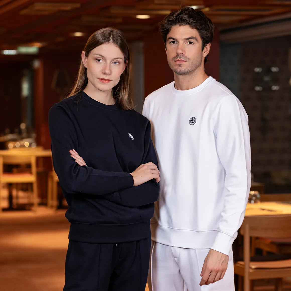 Roland-Garros Pulls & Sweats | Pulls & Sweats-Sweat Essentiels Unisexe - Marine