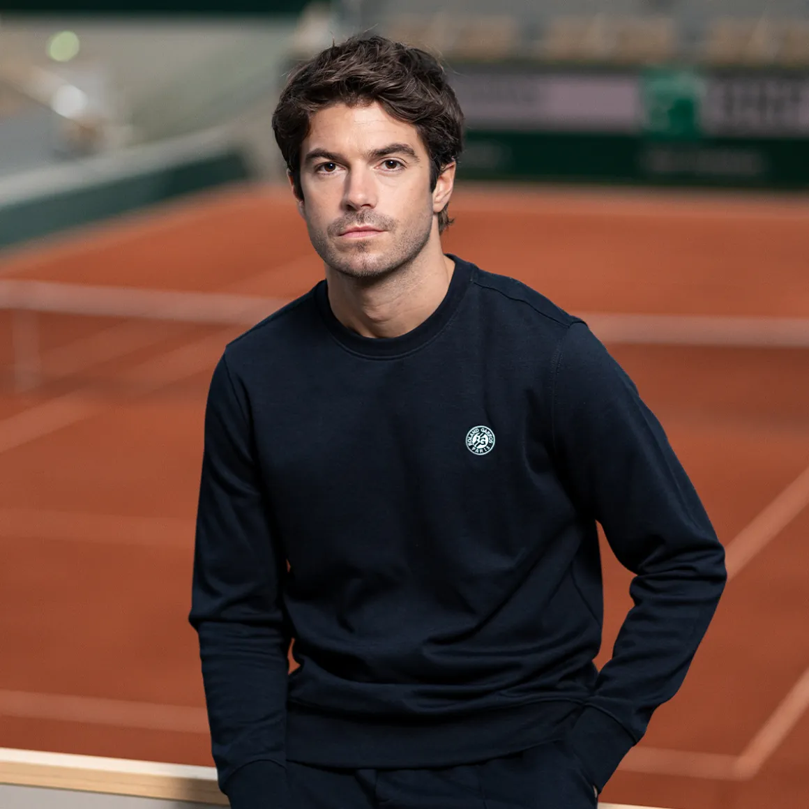 sweat_essentiels_unisexe_rolandgarros__marine_3.webp Roland-Garros Pulls & Sweats | Pulls & Sweats-Sweat Essentiels Unisexe - Marine
