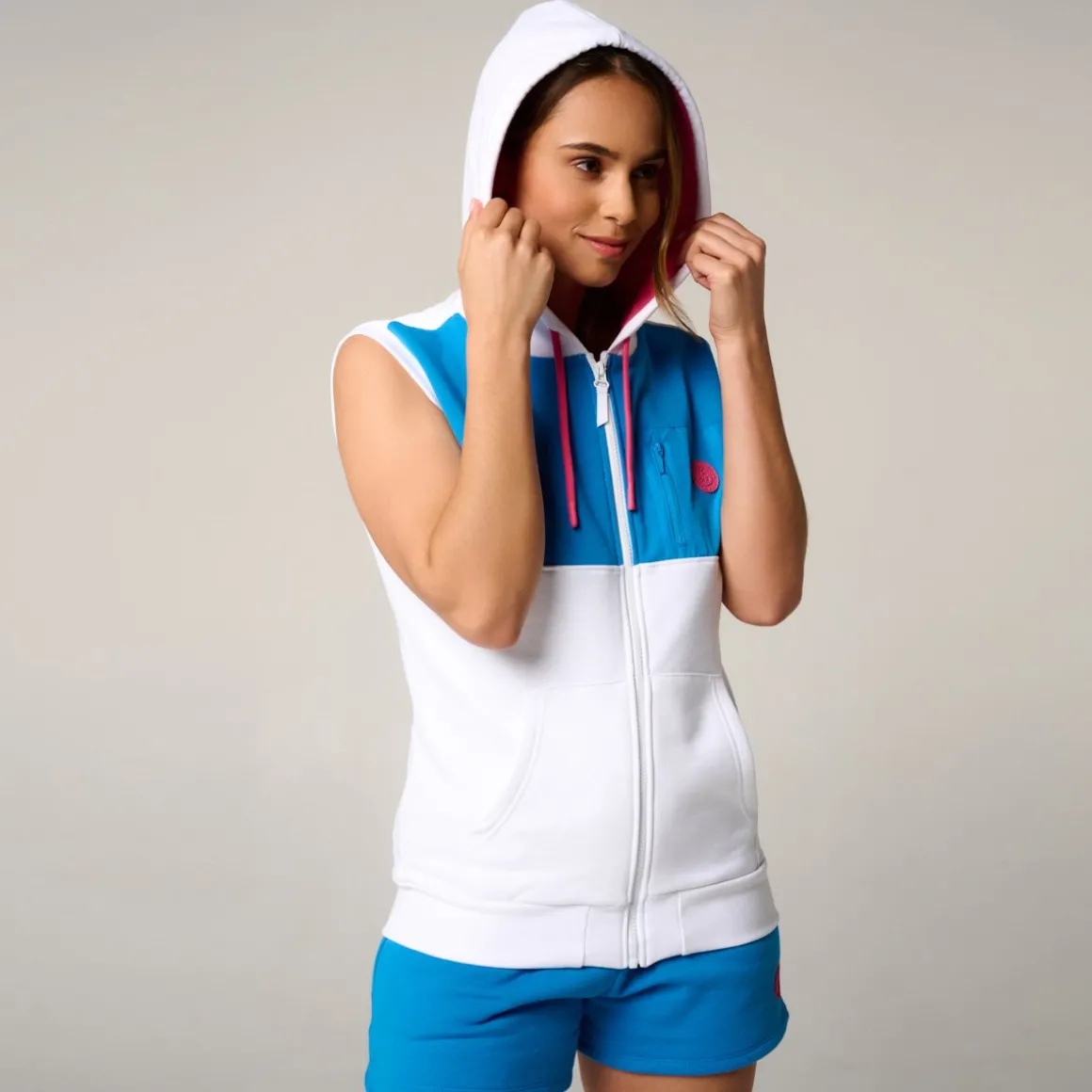 sweat_zipp_pop_energy_femme_rolandgarros__bleu_et_rose_2.webp Roland-Garros Pulls & Sweats-Sweat zippé Pop Energy femme - Bleu et Rose