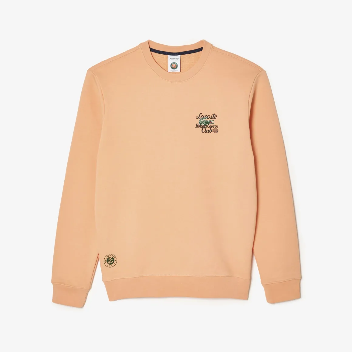 Roland-Garros Pulls & Sweats | Pulls & Sweats-Sweatshirt unisexe Lacoste pour Roland Garros - Terre Battue