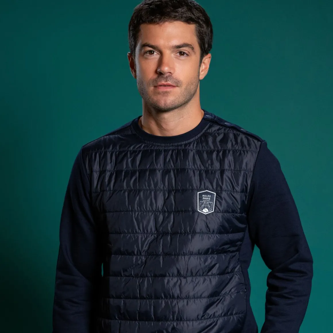 Roland-Garros Pulls & Sweats | Pulls & Sweats-Sweatshirt unisexe Rolex Paris Masters - Marine
