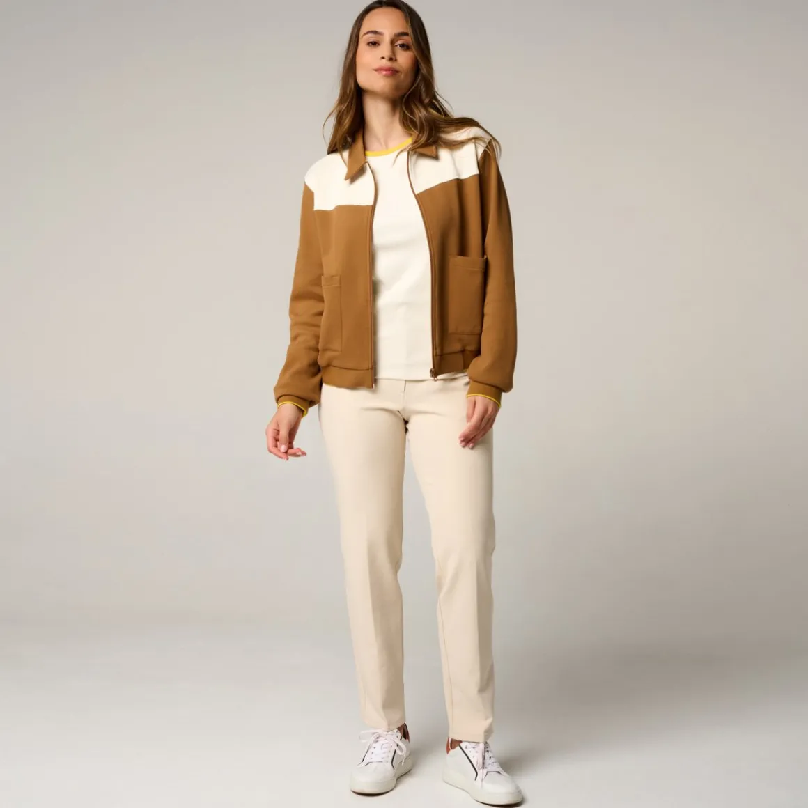 Roland-Garros Vestes-Teddy Heritage femme - Mastic