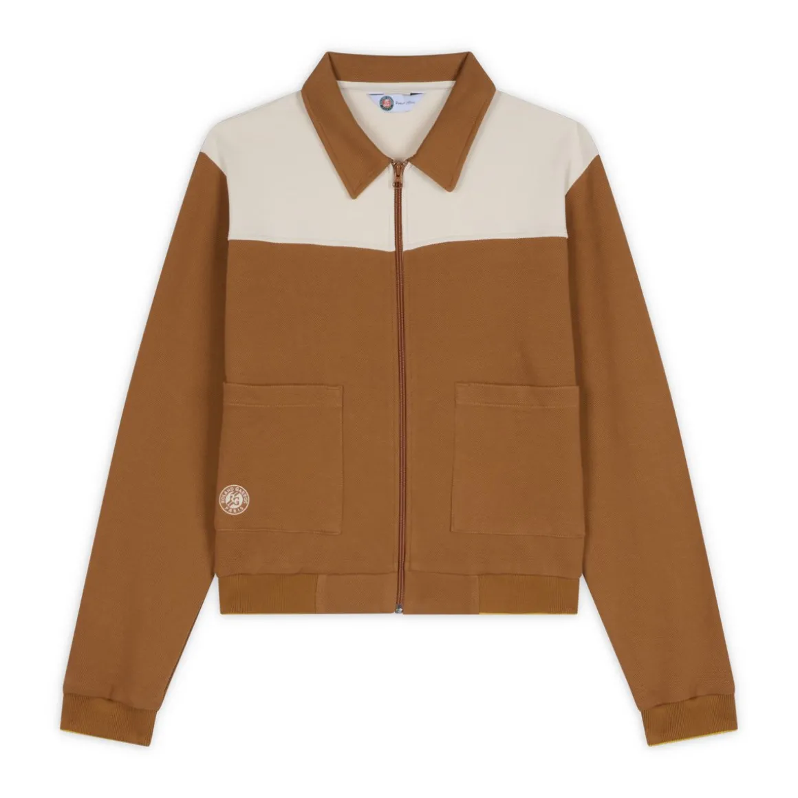 Roland-Garros Vestes-Teddy Heritage femme - Mastic