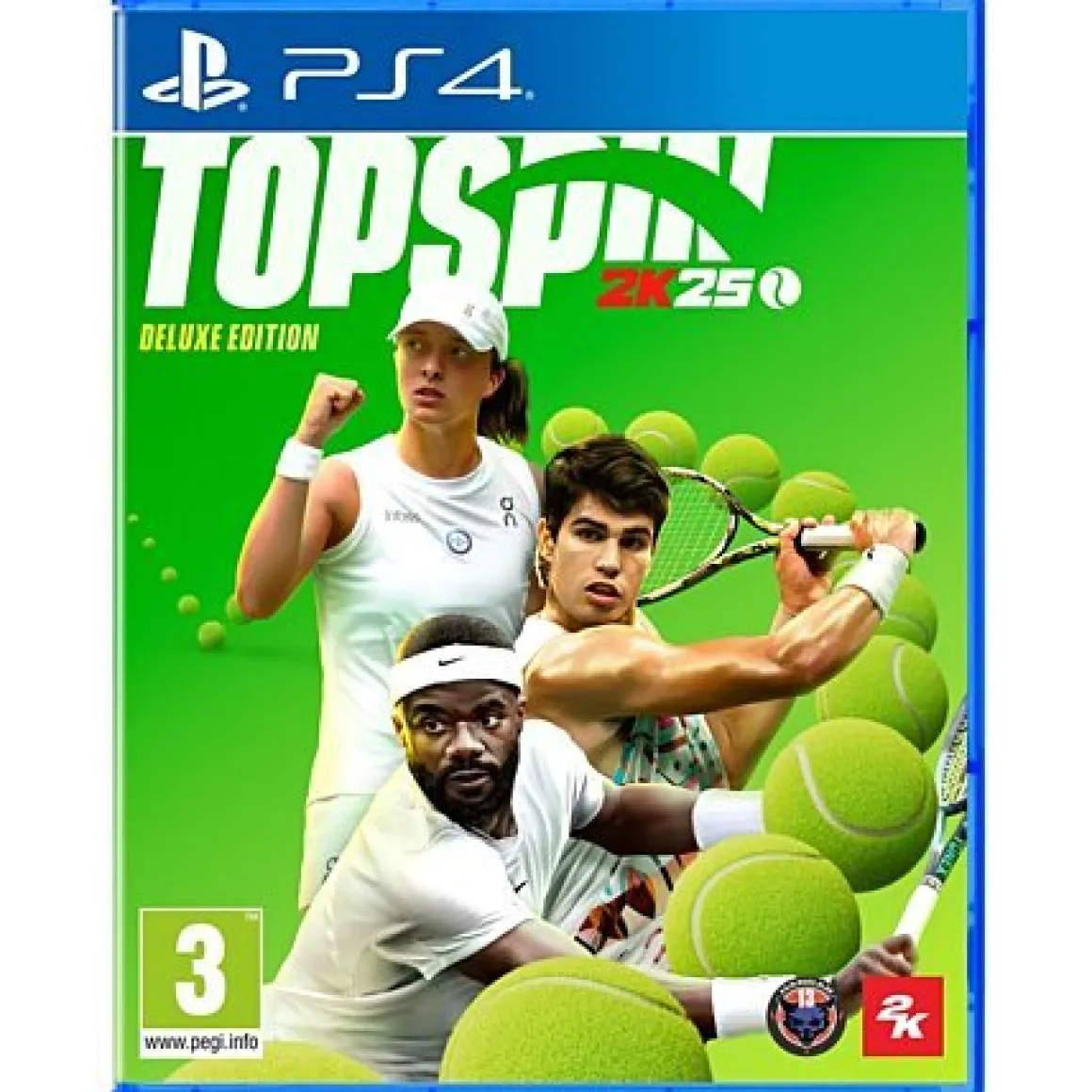 Roland-Garros Jeux-TopSpin 2K25 - Édition Deluxe (PS4)