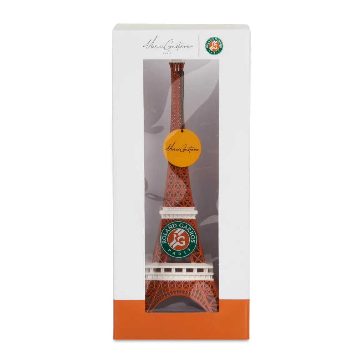 tour_eiffel_rolandgarros__cm__terre_battue_2.webp Roland-Garros Porte Clés & Magnets-Tour Eiffel 31 cm - terre battue