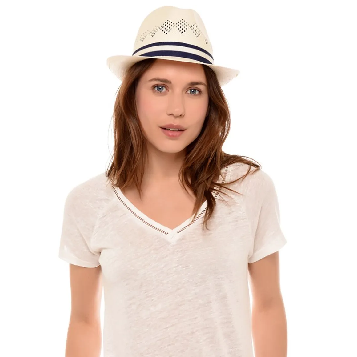 trilby_adn_papier_galon_logo_rolandgarros__beige_6.webp Roland-Garros Casquettes & Chapeaux | Casquettes & Chapeaux-Trilby adn papier galon logo - beige