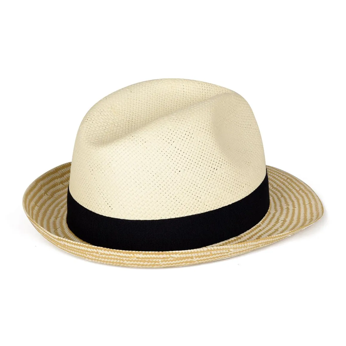 trilby_bord_bicolore_rolandgarros__marine_4.webp Roland-Garros Casquettes & Chapeaux | Casquettes & Chapeaux-Trilby bord bicolore - Marine