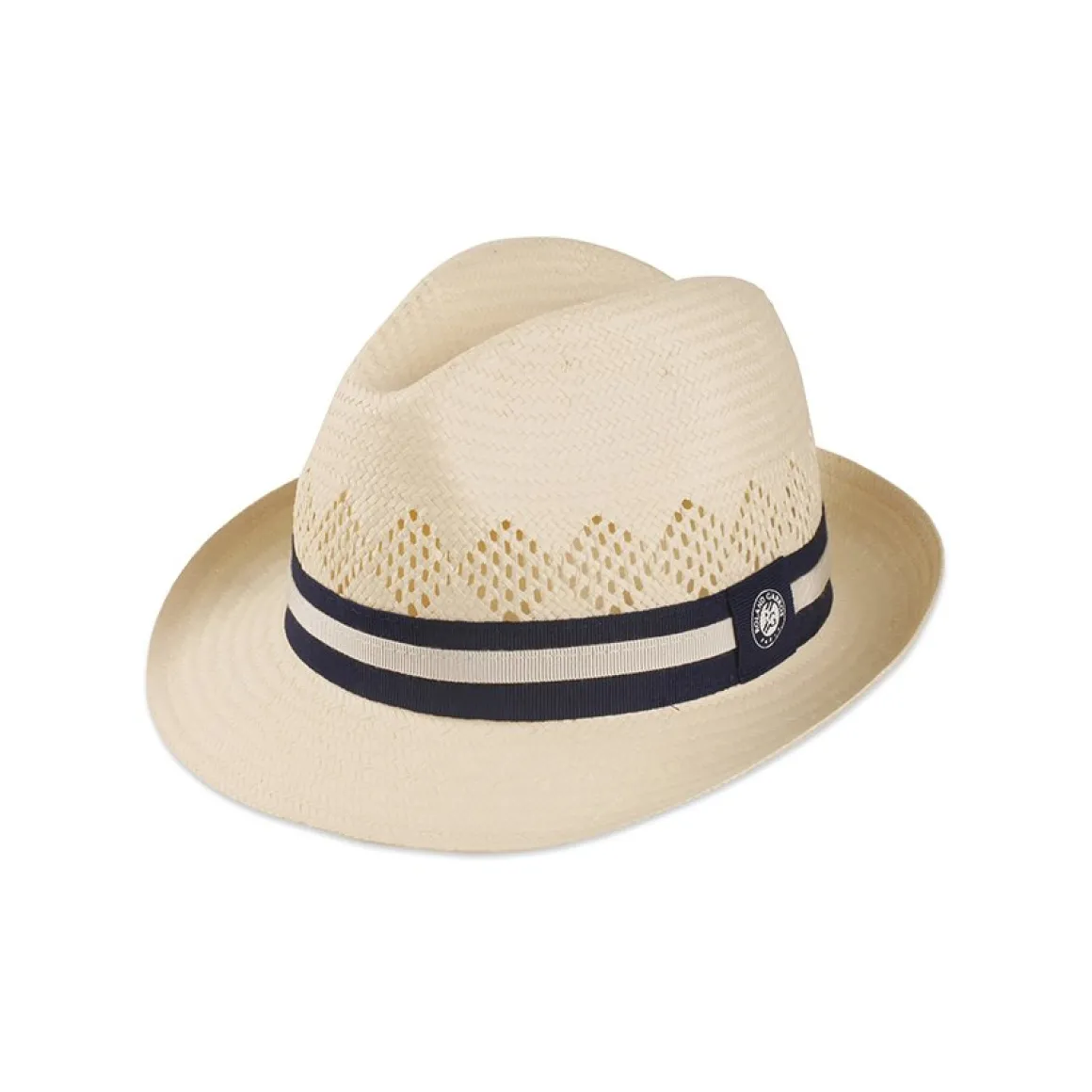 trilby_papier_ajour_rolandgarros__marine_3.webp Roland-Garros Casquettes & Chapeaux | Casquettes & Chapeaux-Trilby Papier Ajouré - Marine