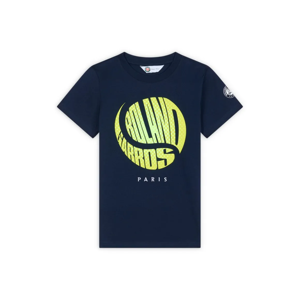 Roland-Garros Hauts-T-shirt Balle garçon - Marine