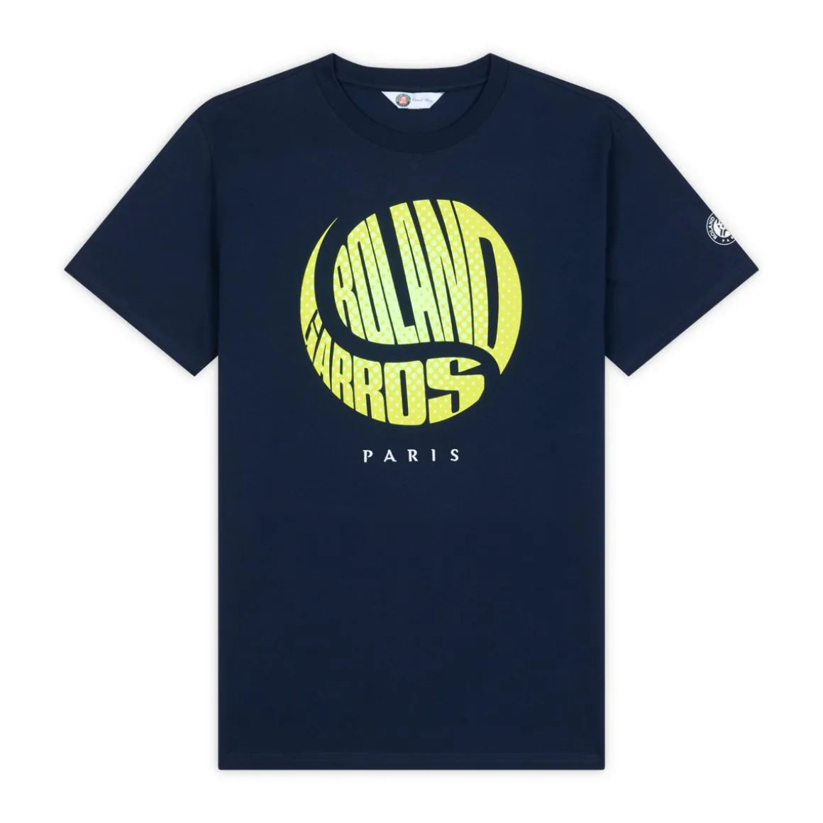 tshirt_balle_homme_rolandgarros__marine_4.webp Roland-Garros T-shirts-T-shirt Balle homme - Marine