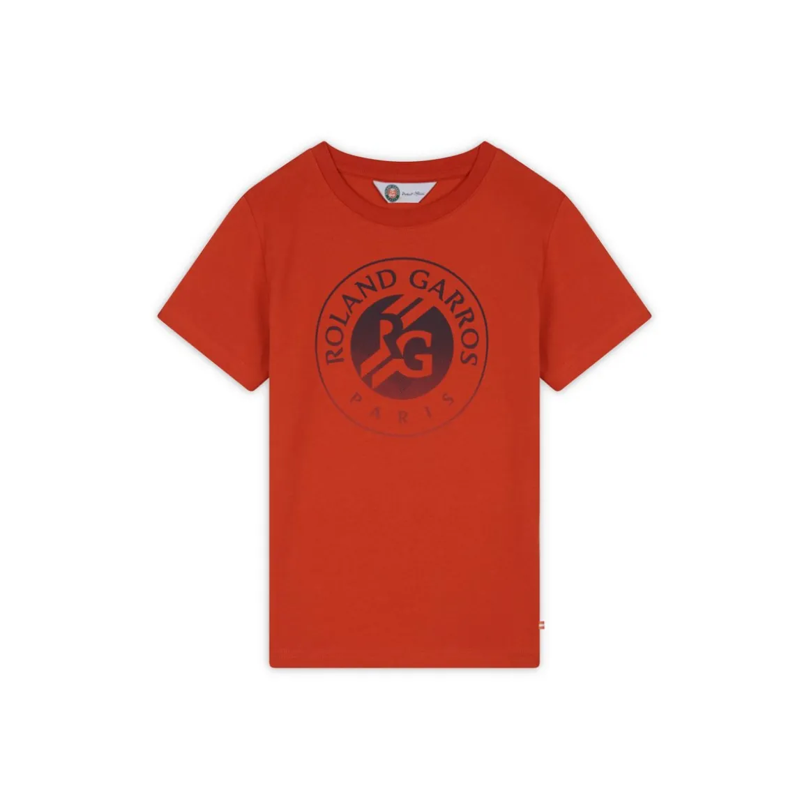 Roland-Garros Hauts-T-shirt Big Logo Garçon - Terre battue