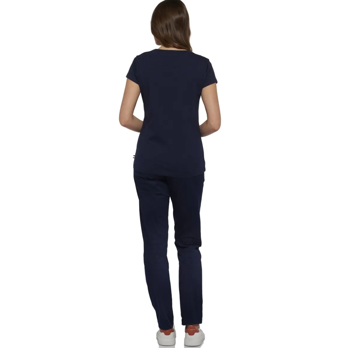 tshirt_col_rond_lettres_femme_rolandgarros__marine_2.webp Roland-Garros T Shirts & Débardeurs-T-shirt col rond lettres femme - marine