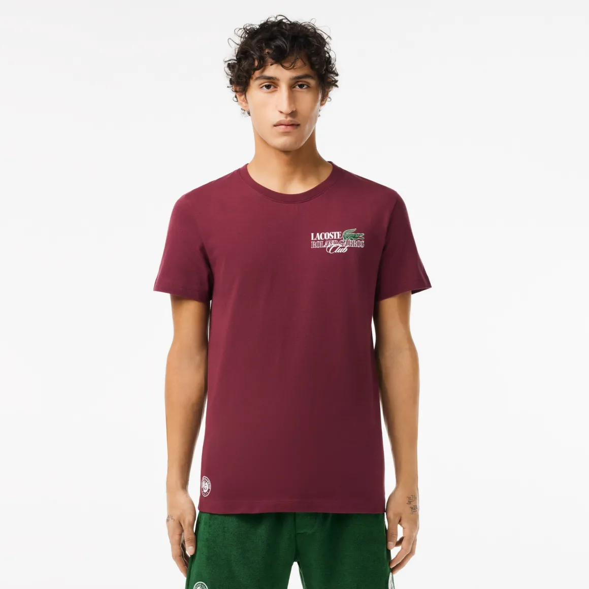 Roland-Garros T-shirts-T-shirt coton homme Sport Édition Roland Garros