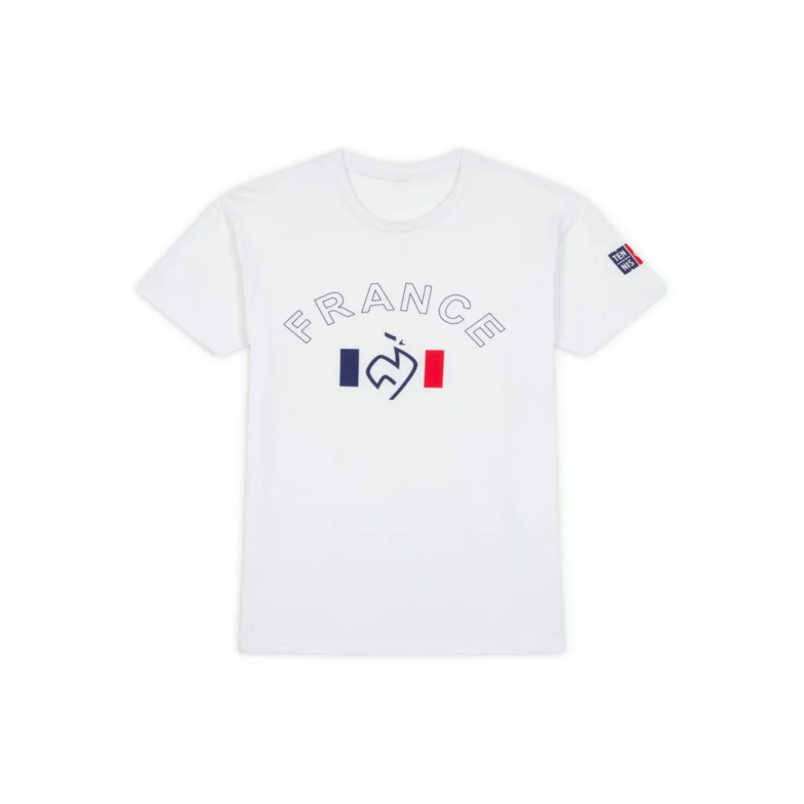 Roland-Garros Hauts | Hauts-T-shirt enfant FFT - Blanc