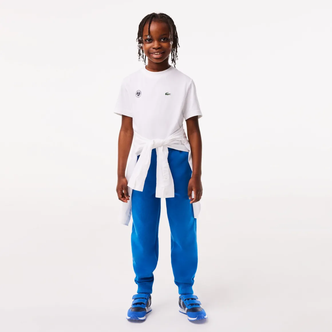 Roland-Garros Hauts | Hauts-T-shirt enfant Lacoste pour - Blanc