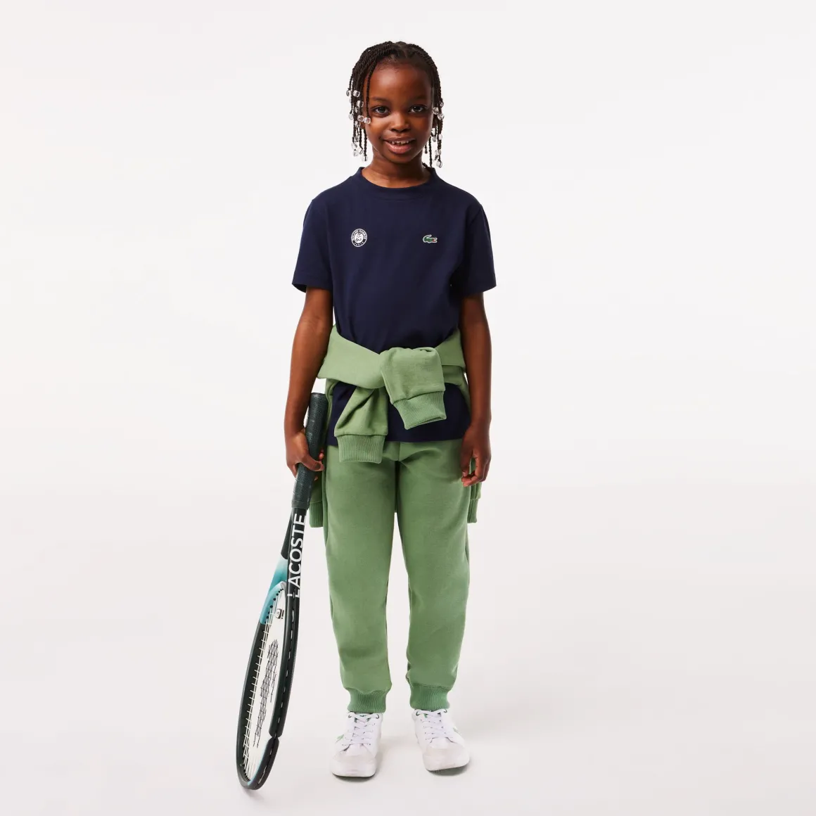 Roland-Garros Hauts | Hauts-T-shirt enfant Lacoste pour - Marine