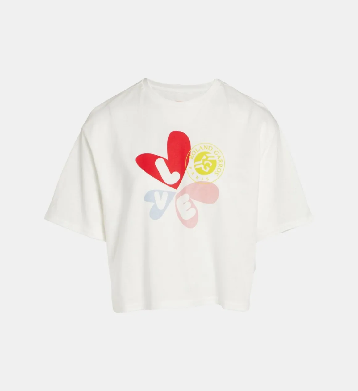 Roland-Garros T Shirts & Débardeurs-T-shirt femme Galeries Lafayette x - Blanc