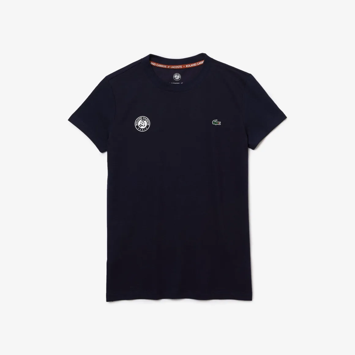 tshirt_femme_lacoste_pour_rolandgarros__marine_1.webp Roland-Garros T Shirts & Débardeurs-T-shirt femme Lacoste pour - Marine
