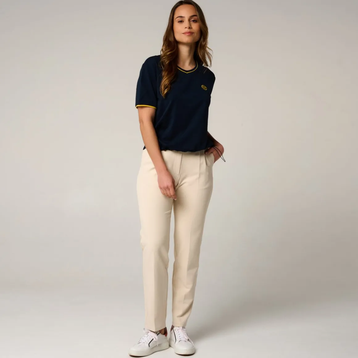 Roland-Garros T Shirts & Débardeurs-T-Shirt Heritage femme - Marine