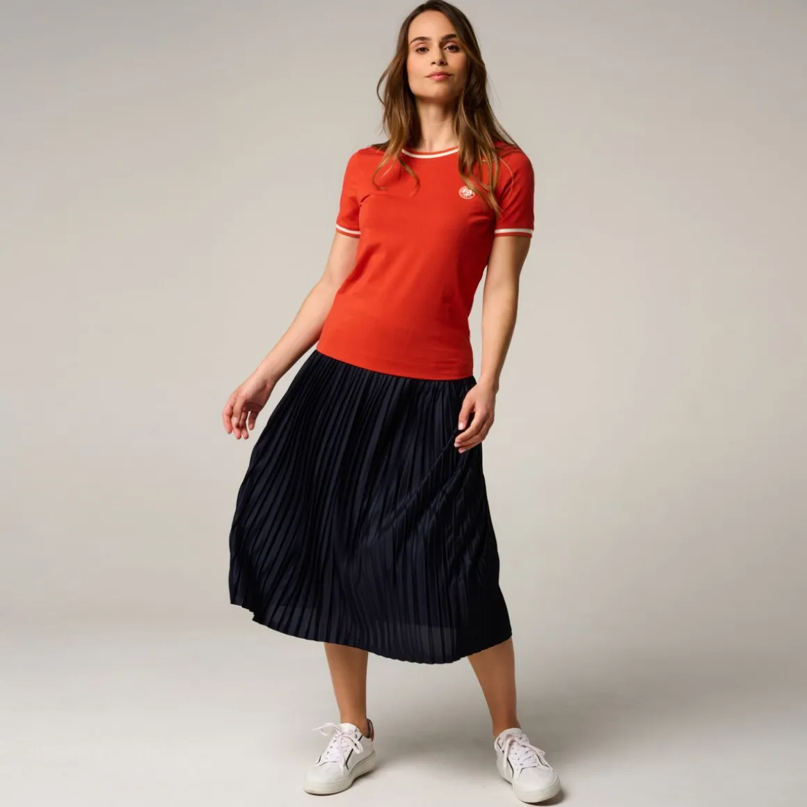 Roland-Garros T Shirts & Débardeurs-T-Shirt Heritage femme - Terre battue