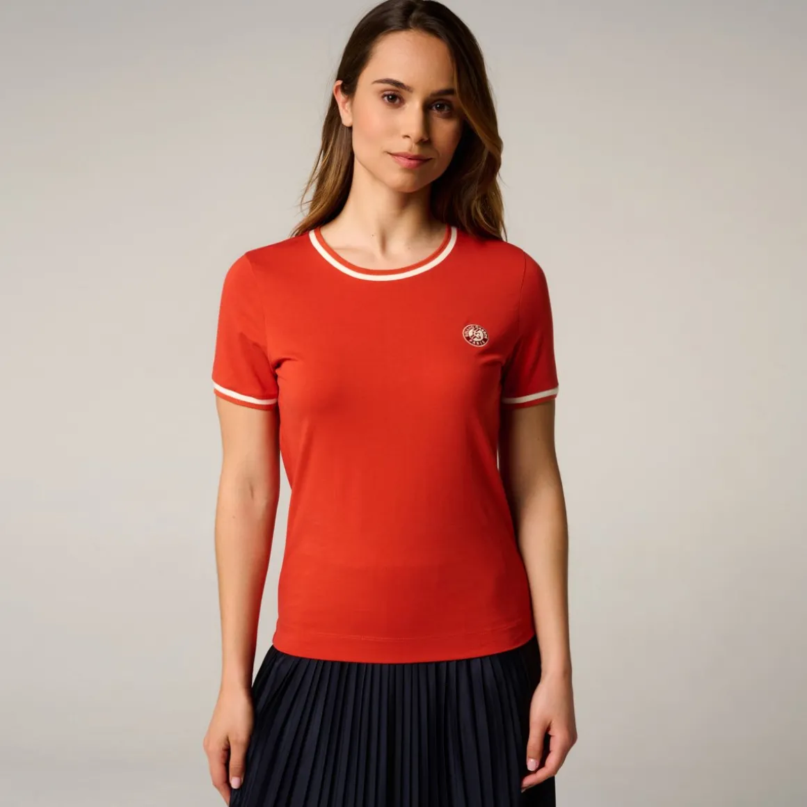 Roland-Garros T Shirts & Débardeurs-T-Shirt Heritage femme - Terre battue
