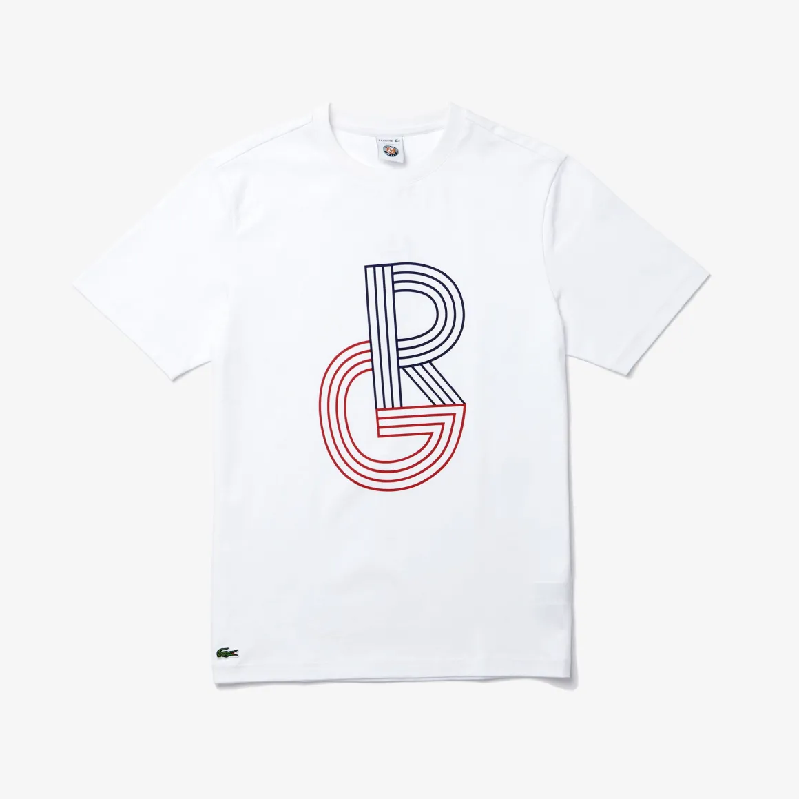 Roland-Garros T-shirts-T-shirt homme Lacoste pour - Blanc