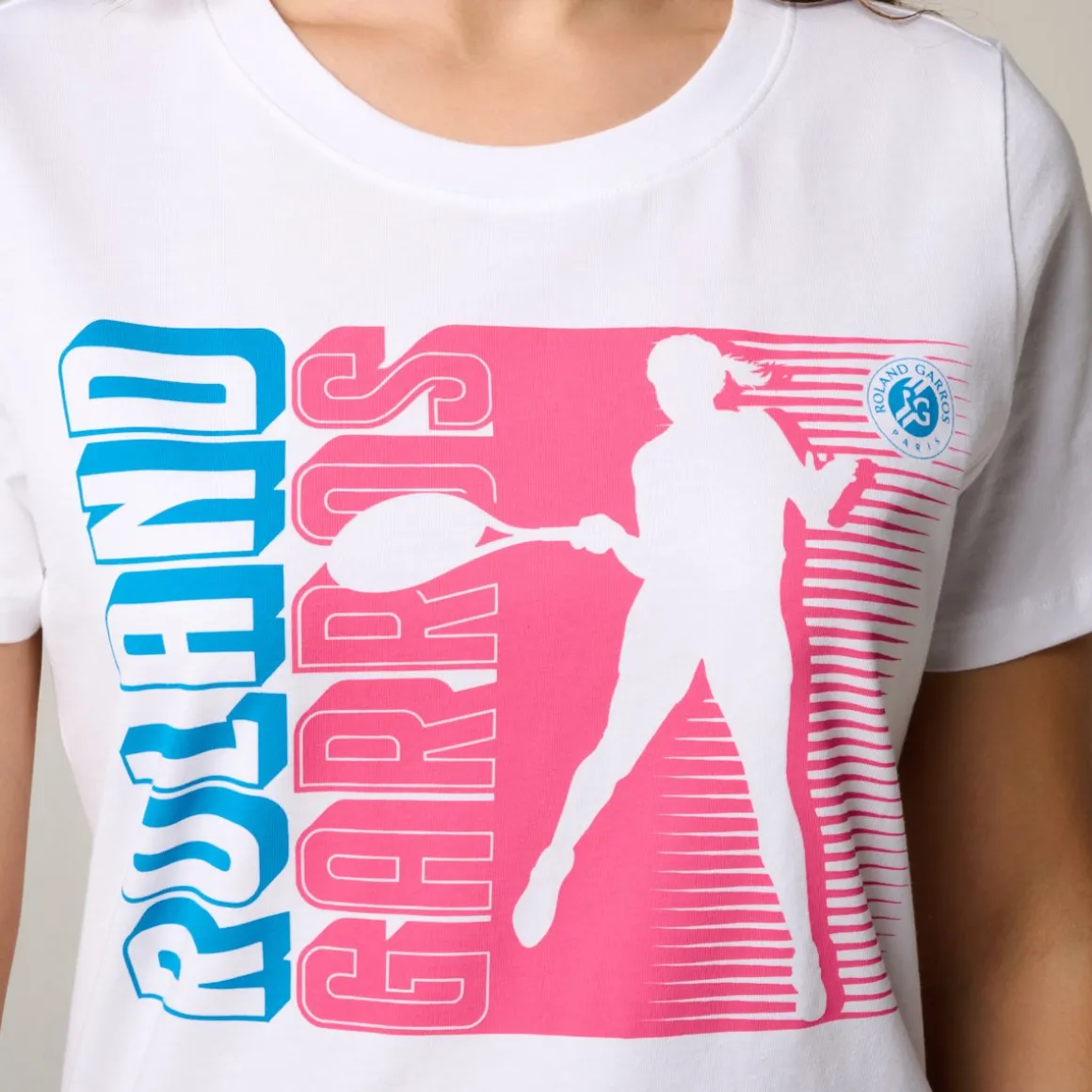 Roland-Garros T Shirts & Débardeurs-T-shirt Joueuse femme - Blanc